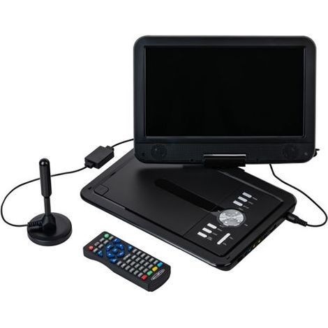 Reflexion DVD1025 Tragbarer TV mit DVD-Player 25.6 cm 10.1 Zoll EEK: E (A - G) Akkubetrieb (1/5)
