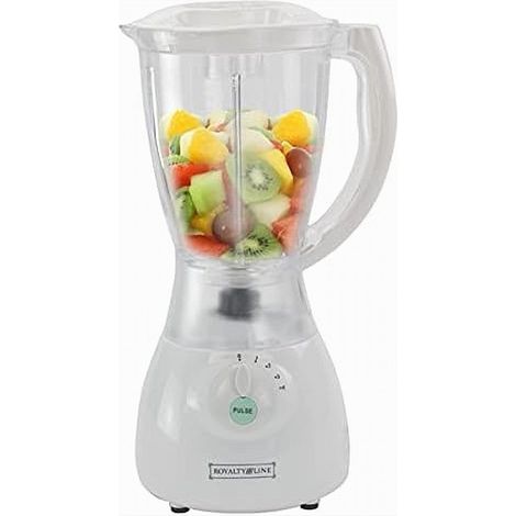 Trade Shop - Frullatore Capacita' 1,5 Litri 500 Watt Bianco Con 4 Velocita' Robot Da Cucina - (1/4)