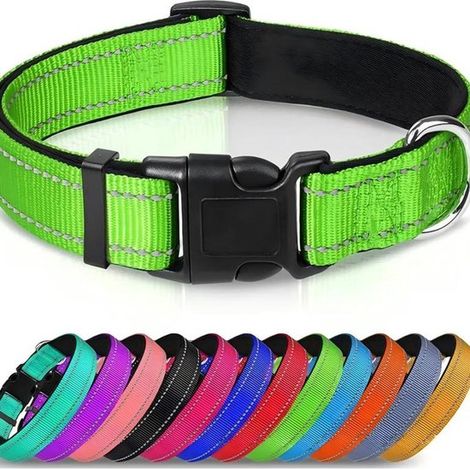 Collare / Anello per il collo / Guinzaglio Collare per cani Supporto per il collo del cane Collare riflettente Accessori per il collo degli animali domestici Misura regolabile per piccola e media (1/5)