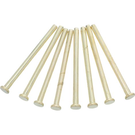 Lot de 8 goupilles de charnière amovibles pour portes (1/5)