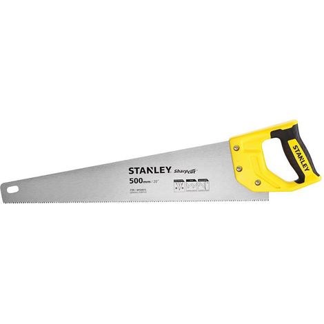 Stanley Sharpcut Handsaw 20 Inch 500mm 7TPI STA120367 1-20-367 STHT20367-1