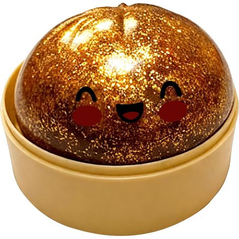 Squishy Dumpling Glitter Dumpling Squishies with Steamer Box (1/5)