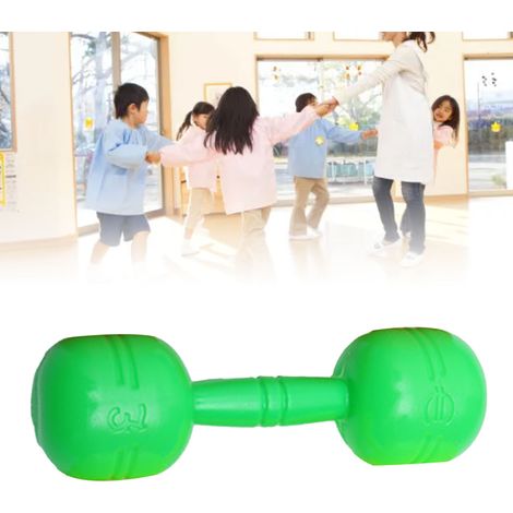Haltères Jouet pour Enfants - Équipement de Fitness Sécuritaire pour Exercice Préscolaire et Maternelle
