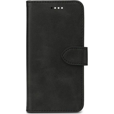 Funda tipo cartera eSTUFF para iPhone 14 Pro, color negro, material: 100 % plástico, ES67110006-bulk