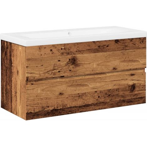Maison Exclusive - Waschbeckenunterschrank mit Einbaubecken Altho
