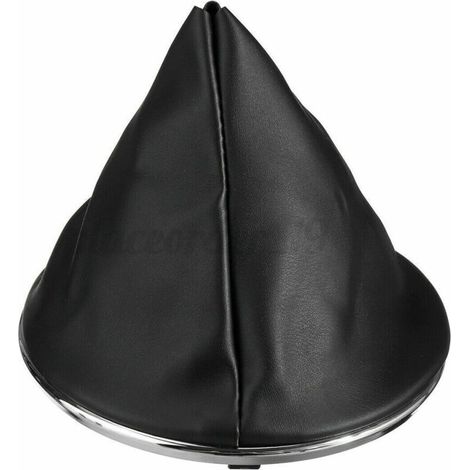 Convient pour Fiat 500c cache-poussière noir avec base et cadre argenté 50295325 50295075 (1/3)