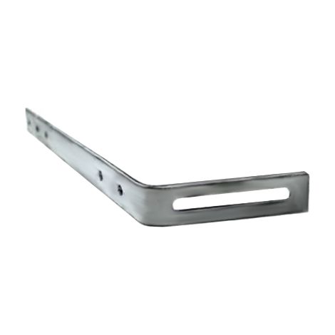 First Plast – Hampe galvanisée 250 mm – Élément de fixation pour gouttière – Fixation solide et durable – Pour profilés PVC
