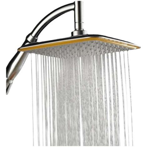 Hochdruck-Regenduschkopf, quadratisch, 30 cm (11,8 Zoll) – universell verstellbar für Badezimmer