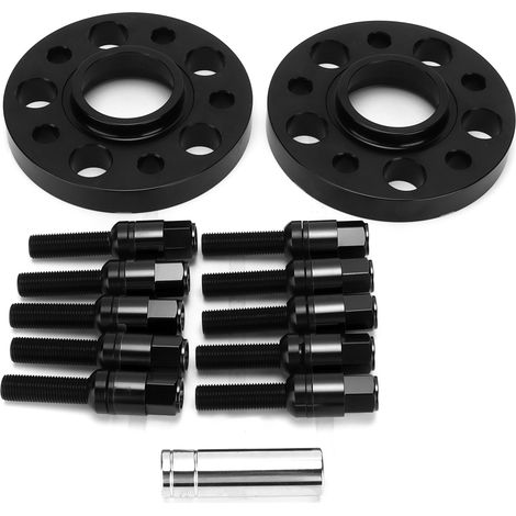 Kit d'entretoises de roue de 20 mm de remplacement pour Mercedes Benz W215 W216 Classe CL CL500 CL600 AMG 2000-2011 (Noir) (1/5)