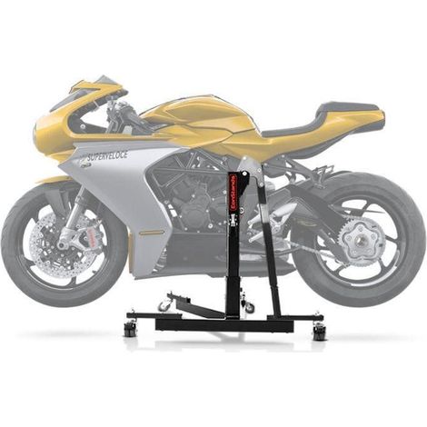 Alza moto centrale - ConStands Power-Evo - Compatibile MV Agusta Superveloce 800 - Carico 300 kg - Leggero 17 kg