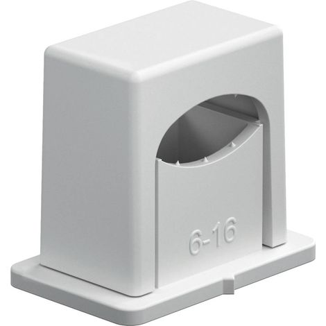 OBO Bettermann 2101017 Fascetta per tubi 100 pz. Grigio luminescente (1/2)