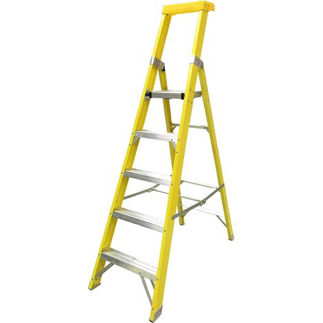 Escabeau RS PRO en Fibre de verre 5 marches ( Prix pour 1 )