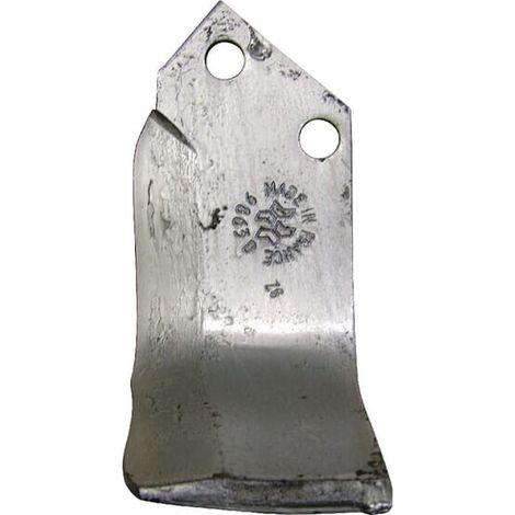 Cuchilla rotavator 180x138x80 mm 10 mm de grosor v谩lida para Howard HOWARD 73000009863V