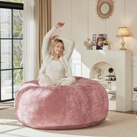 Fauteuil, pour balcon et terrasse, canapé pour adultes, adapté à la chambre, Pouf 150, au balcon et à d’autres endroits-Ha