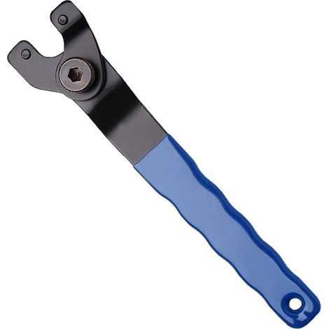 1 Clé Réglable Pour Meuleuse D'angle, Acier Carbone, Poignée Antidérapante, Ajustement 10-40mm, Pour Disques Et Lames (1/5)
