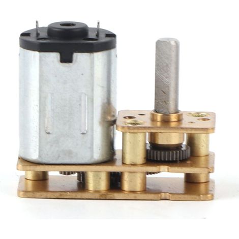 Moteur à courant continu 1024-N20, réducteur d'engrenage Durable 6V 400 tr/min pour Transmission de voiture intelligente, soins de santé (1/4)