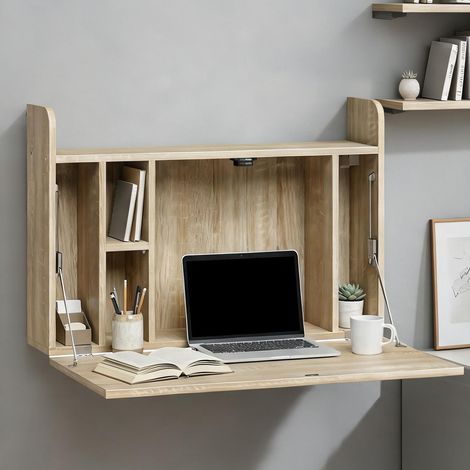 Bureau pliable en panneaux de particules 77 x 20 x 51 cm (1/5)