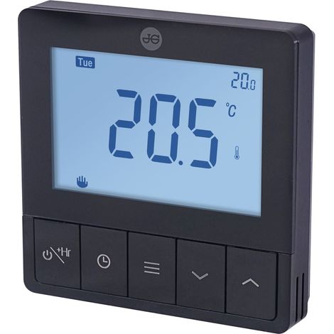 John Guest Speedfit Under Floor Heating Battery Rf Programmable Stat - Black JGSTATRF4BBL