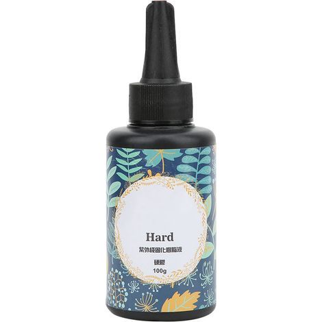 UV-beständiges Epoxidharz, sonnenhärtend, transparenter Kleber für die Schmuckherstellung und Accessoires (100 g) (1/5)