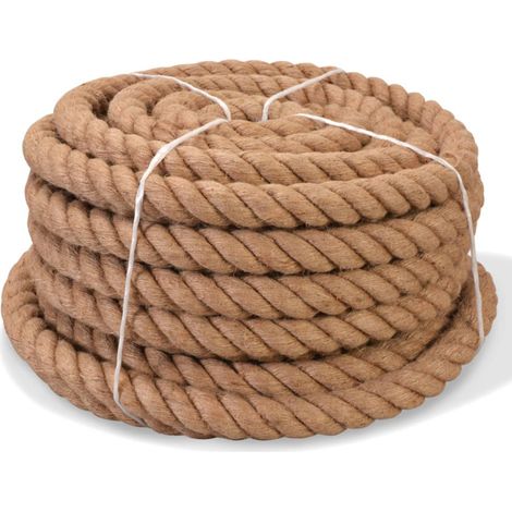 Filiyano-Corde 100 % jute 30 mm 50 m (1/2)