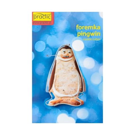Cortador de galletas de pingüino (1/2)