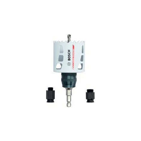 Kit trépan carbure + powerchange + adaptateurs - Diametre : 68 mm - BOSCH
