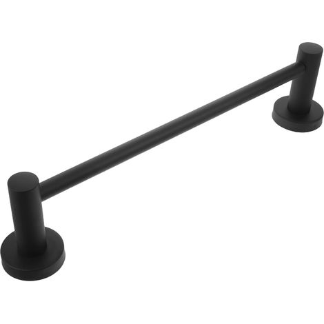 Porte-serviettes simple réglable en acier inoxydable avec barre murale (1/5)