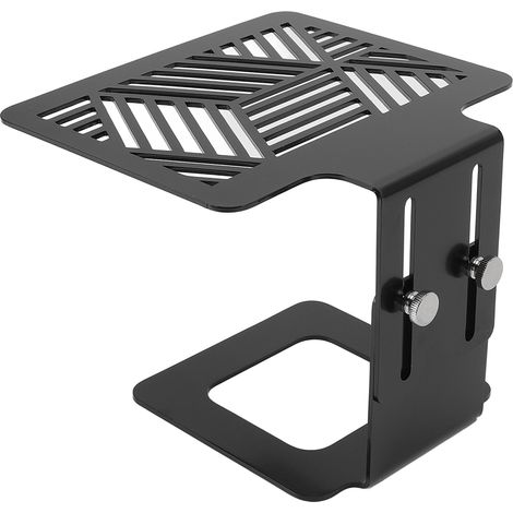 Elektronische Waage für Kaffeemaschine, höhenverstellbarer Ständer aus Edelstahl 304, schwarz (1/5)