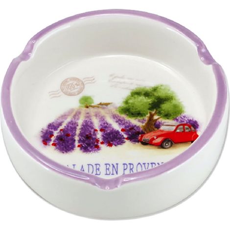 Petit cendrier en céramique Balade en Provence