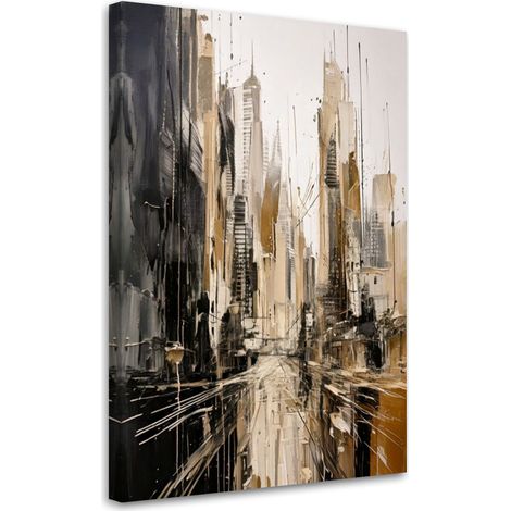 Wandbild modern Stadt Modern Landschaft 70x100 cm