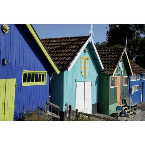 Tableau sur toile île d'Oléron 30x45 cm - Impression sur Toile Murale Décorative - Image imprimée en HD sur Toile - Toile sur Châssis en Bois FSC - Fabriqué en France (1/4)