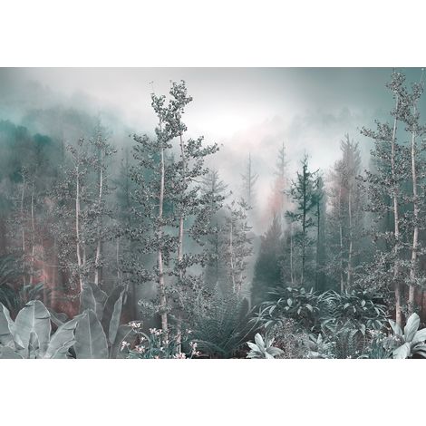 Papier peint panoramique - Forêt - 130 cm x 89 cm (1/2)