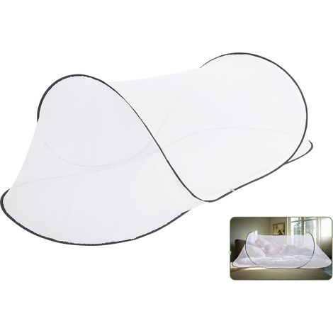 Tente/moustiquaire pliante portable avec base en maille, dimensions 200x80x56 cm. (1/5)