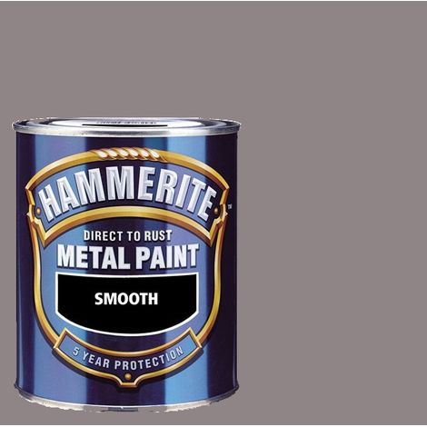 Hammerite - Smooth Direct to Rust - 750ML - Blue Slate