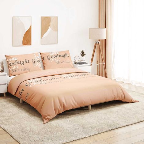 Parure de lit rose, 200 x 200 cm, coton (1/5)