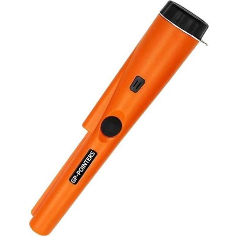 Détecteur de métaux portable étanche IP68, avec vision à 360°, indicateur LED intégré, alarme et pile 9V, idéal pour la chasse au trésor.