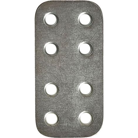 Piastrina dritta 60 x 30 spessore 2 mm.