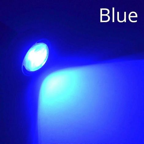 feux de jour LED antibrouillard 23 mm, coque argentée, type œil d'aigle, 12 V, avec clignotants de recul et de stationnement automatiques.