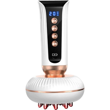 Appareil de massage jambes circulation sanguine - 20 niveaux vibration réglable - Résultats visibles minutes - Voix intelligente