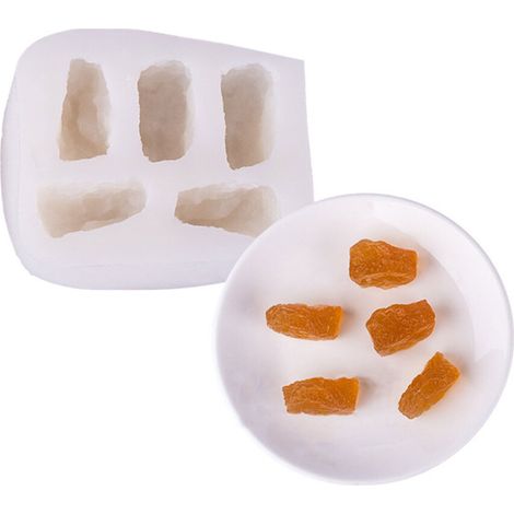 Moldes de silicona con forma de comida: cinco almas de res