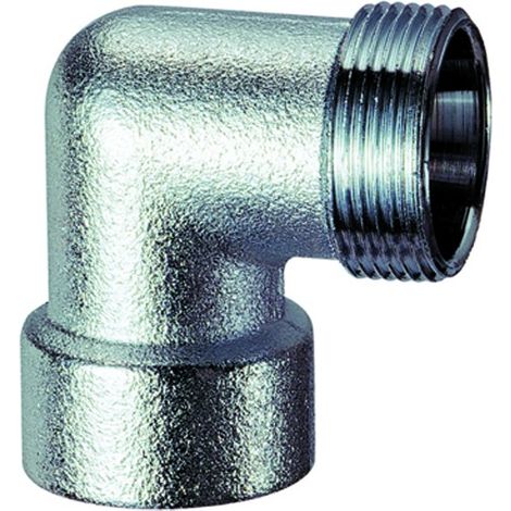 RACCORDO CURVO FEMMINA IN OTTONE CROMATO 1/2 M 24X19   FAR RUBINETTERIE