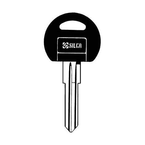 CHIAVE AUTO LAND ROVER NE38AP SILCA - ACCIAIO NICHELATO- 5 pezzi