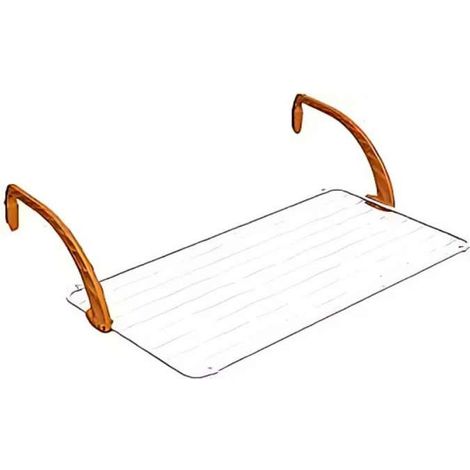 Framar Stendino da Balcone Open Air 10m Acciaio - Stenditore Resistente 105x55cm