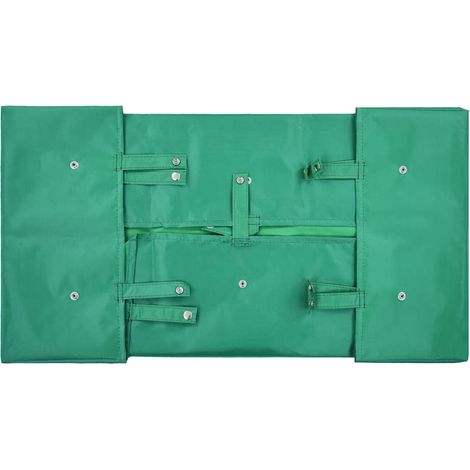 Bâche de chariot de jardin Vert Tissu