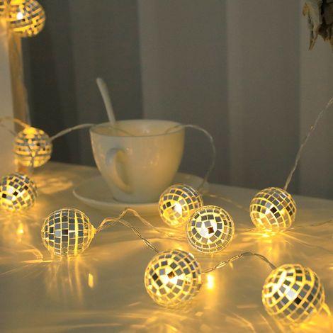 Guirlande lumineuse intérieur - 3 mètres & 20 LED blanc chaud Guirlande lumineuse chambre Guirlandes lumineuses interieur Fairy lights (1/5)