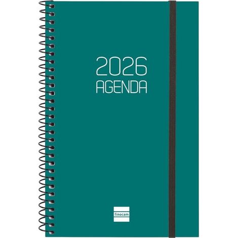 AGENDA ANUAL 2026 OPAQUE E5 SV VERDE