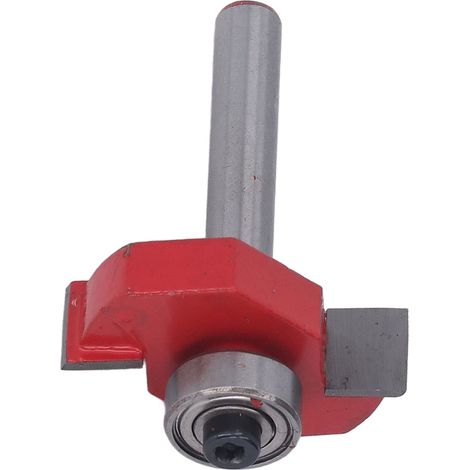 T-förmiger Fräser, kugelförmig, aus Wolframlegierung mit PTFE-Beschichtung, Holzbearbeitungsfräser 1/4 x 3/8 (1/5)