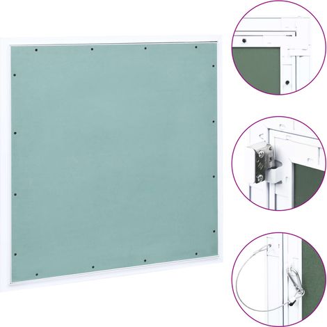 FIMEI Panneau d'accès Cadre en aluminium plaque de plâtre 600x600 mm (1/5)