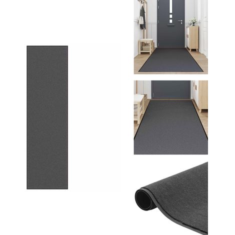 Paillasson anthracite 115x400 cm - Paillasson - Paillasson De Porte - Paillasson De Bienvenue - Paillasson De Porte Extérieur (1/5)