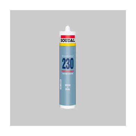 Silicone neutro per specchi soudal 310 ml - trasparente
